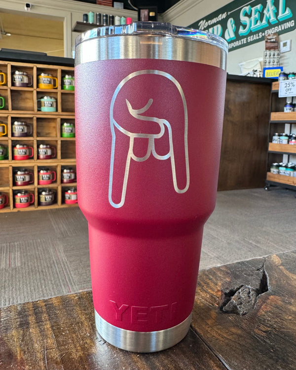 Yeti Rambler Tumblers 26oz. Straw Cup - Prickly Pear Pink