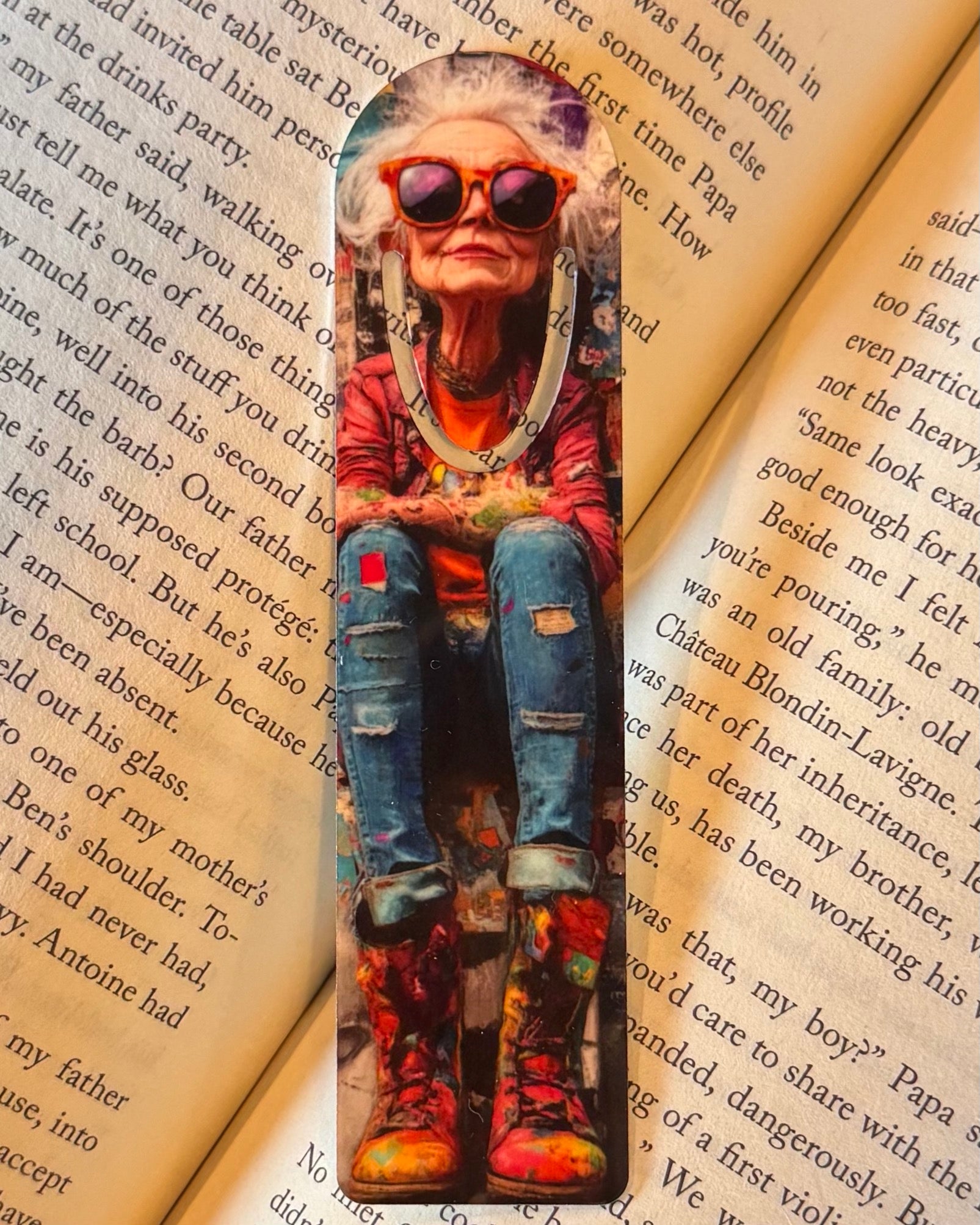 Colorful Aluminum Bookmark - Unique Printed Bookmarks | Stylish Page Saver Tool