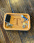 Cherry Wood Catch-All Tray Single Letter Design - T