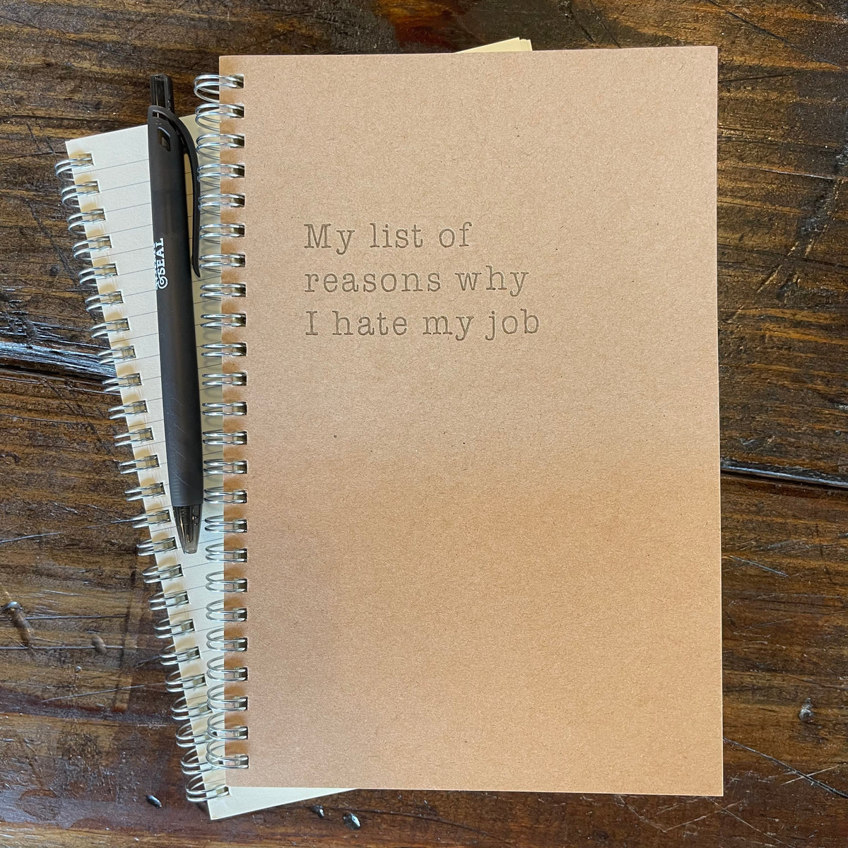 Spiral Notebook - Why I Hate My Job