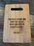 9" x 6" Bamboo Bar Cutting Board - Struck by Lightning - ImpressMeGifts