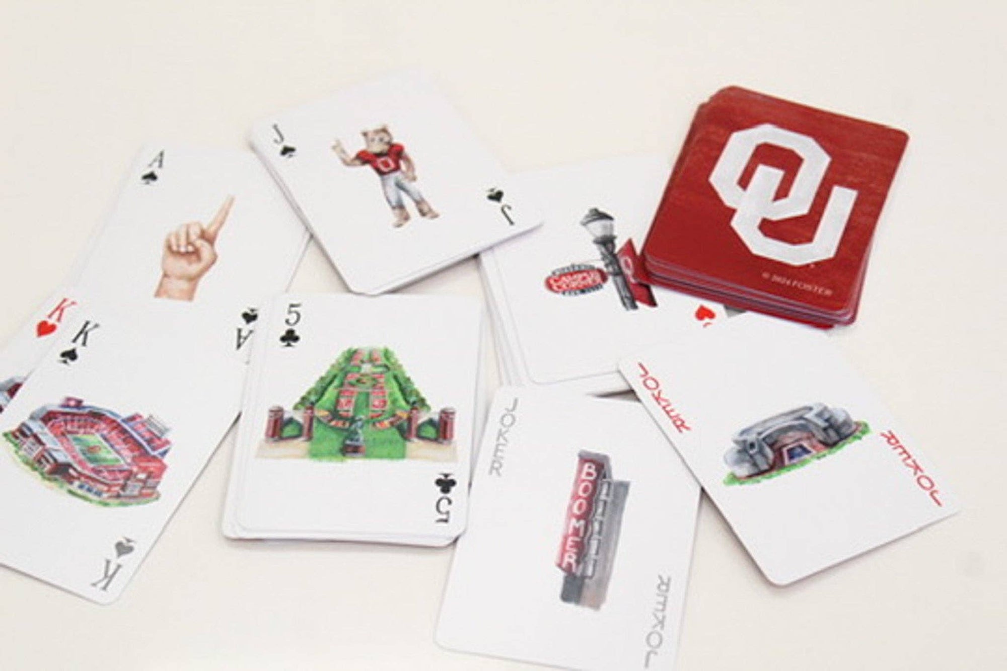 Oklahoma, University of Playing Cards