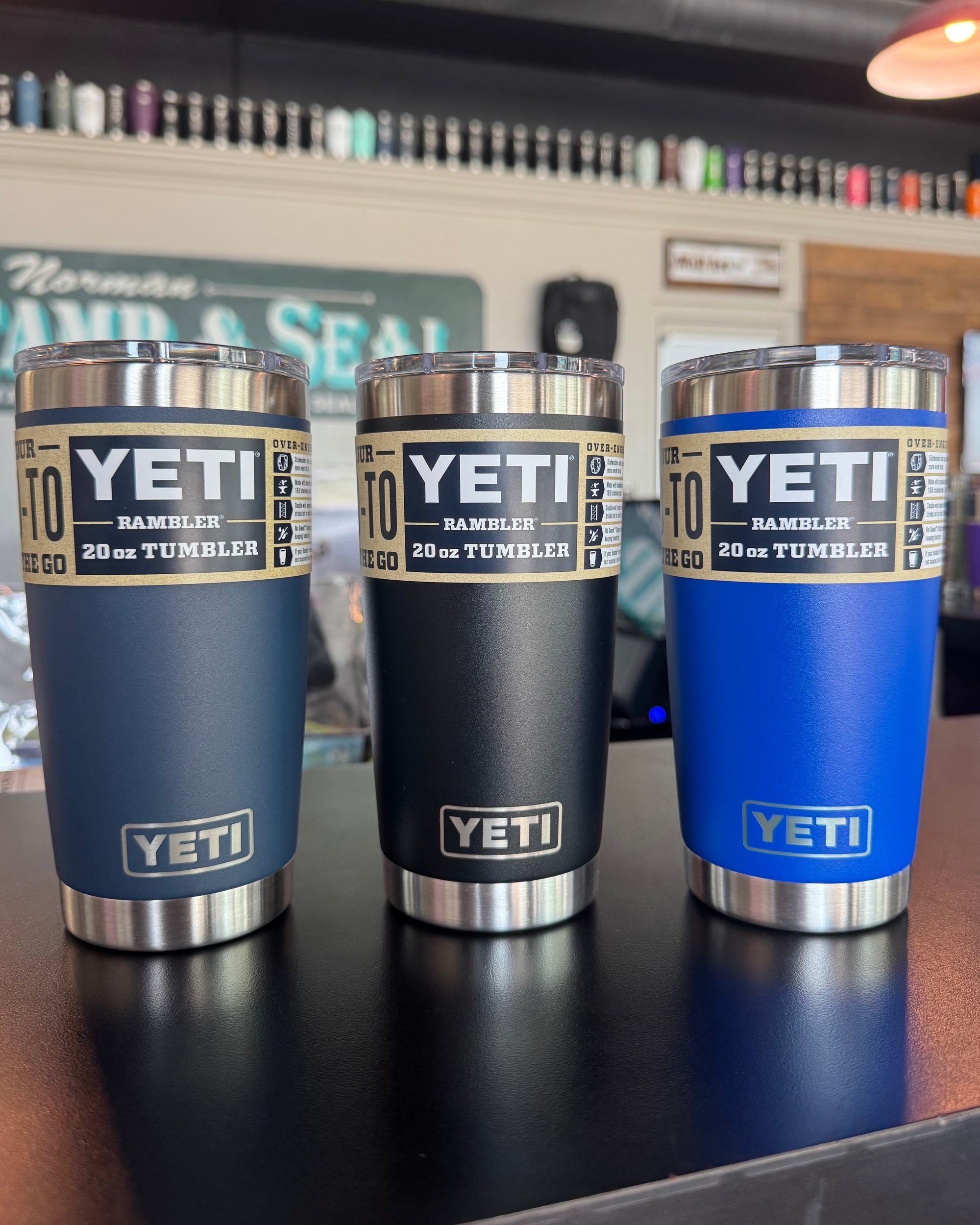 YETI 20oz Rambler - Engraved Travel Mug by ImpressMeGifts