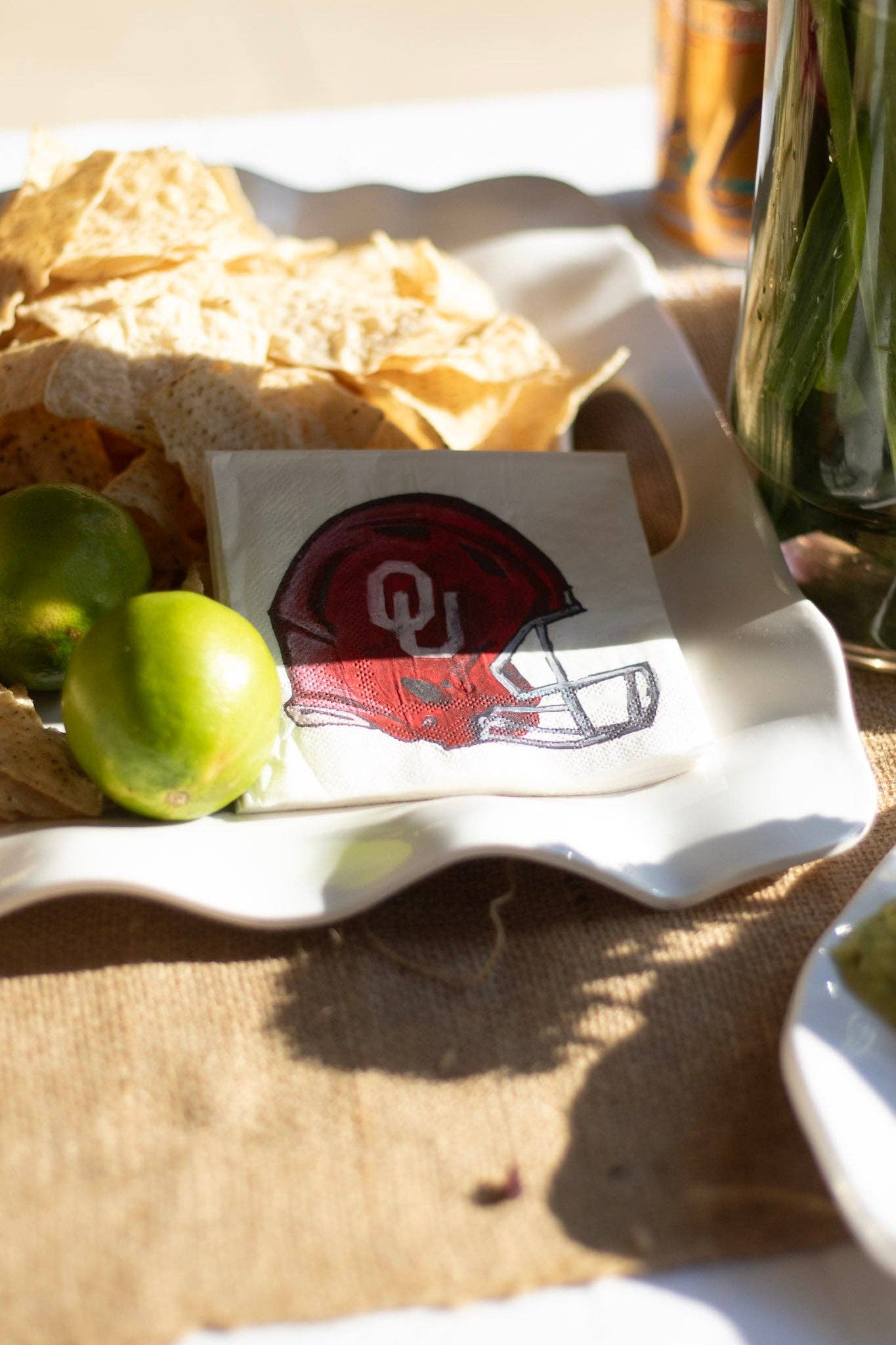 Oklahoma, University of Football Helmet Napkin Set
