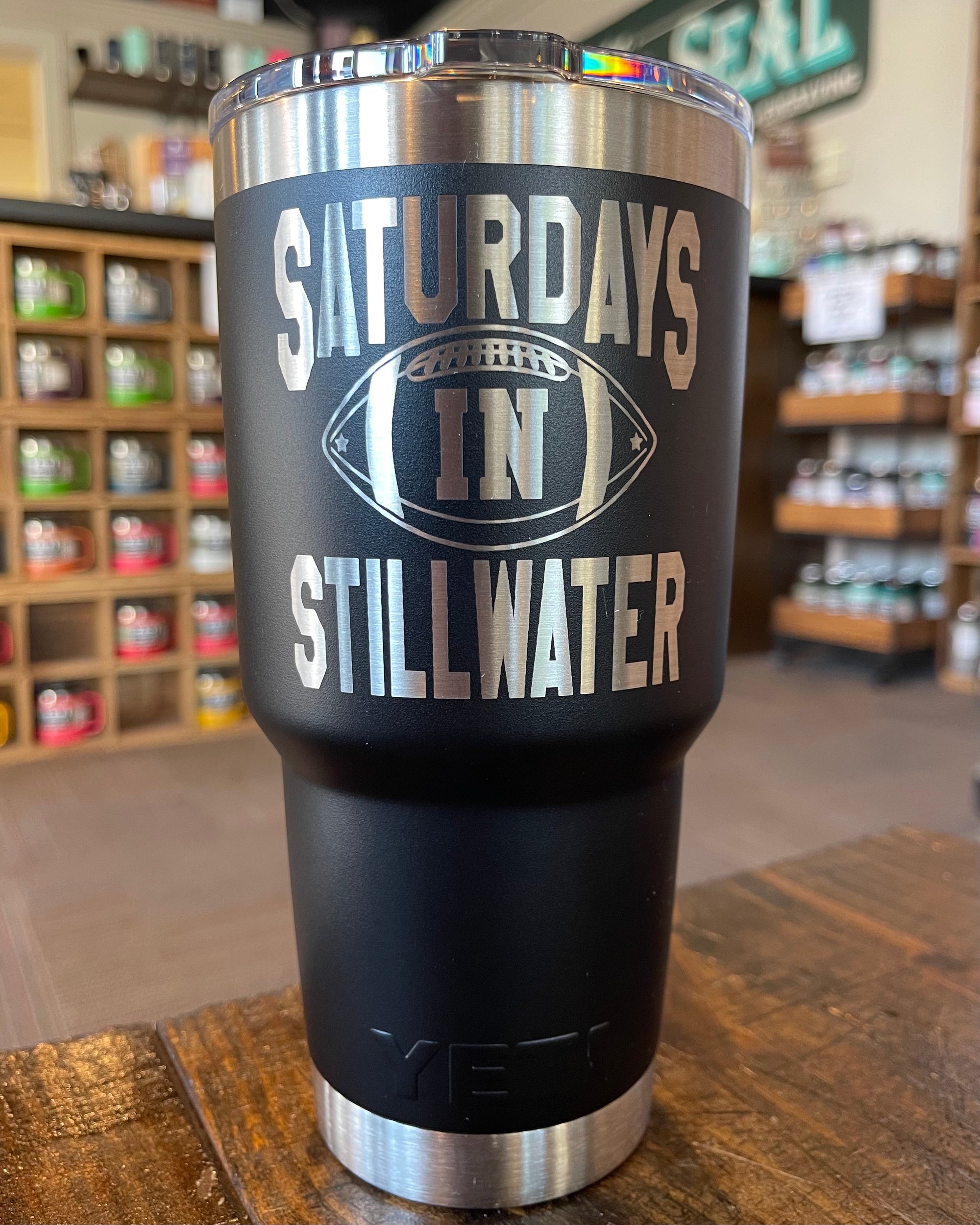 PERSONALIZED Authentic 30 oz Yeti Rambler - LASER ENGRAVED