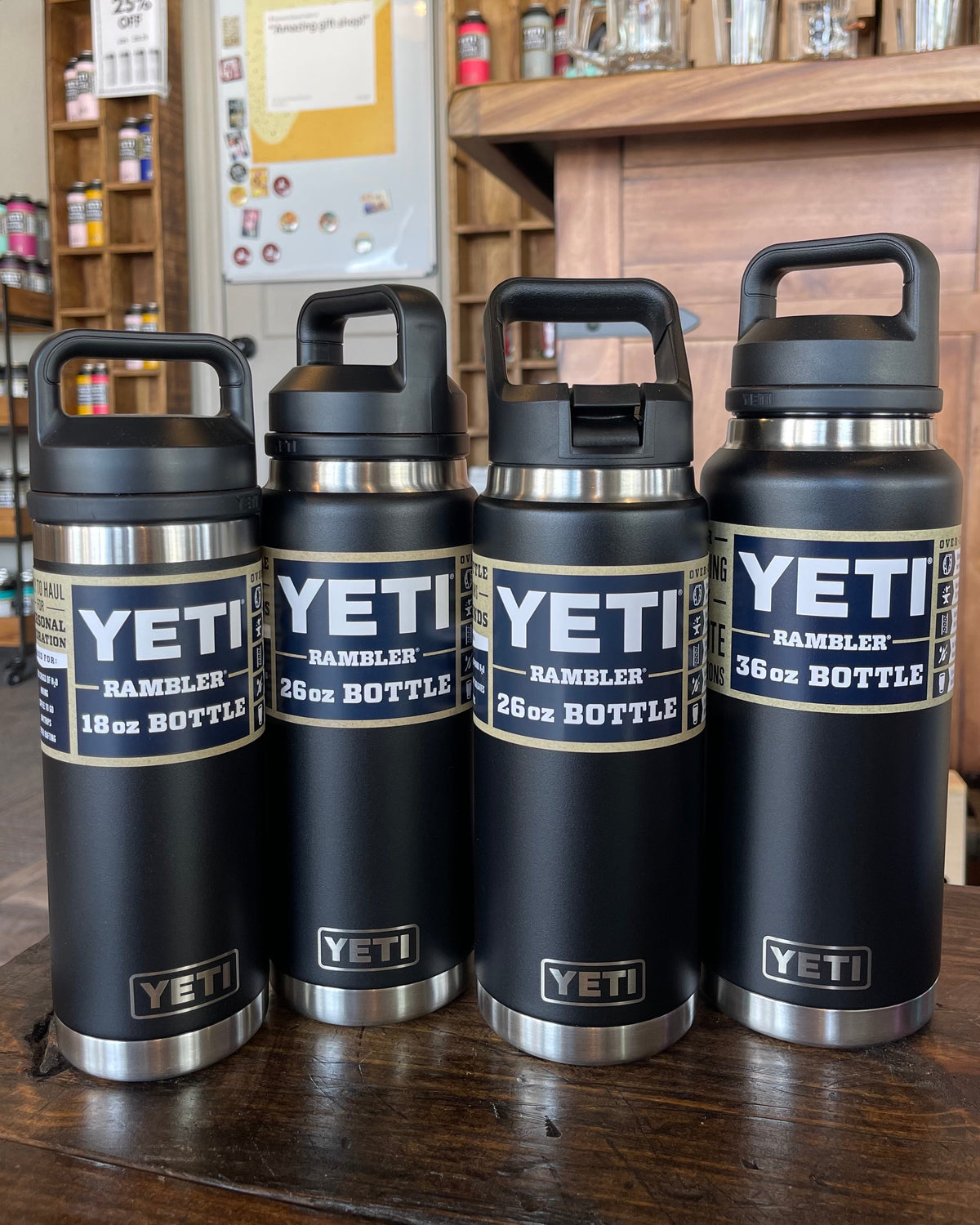 PERSONALIZED Authentic Yeti 18 oz Bottle - LASER ENGRAVED - ImpressMeGifts