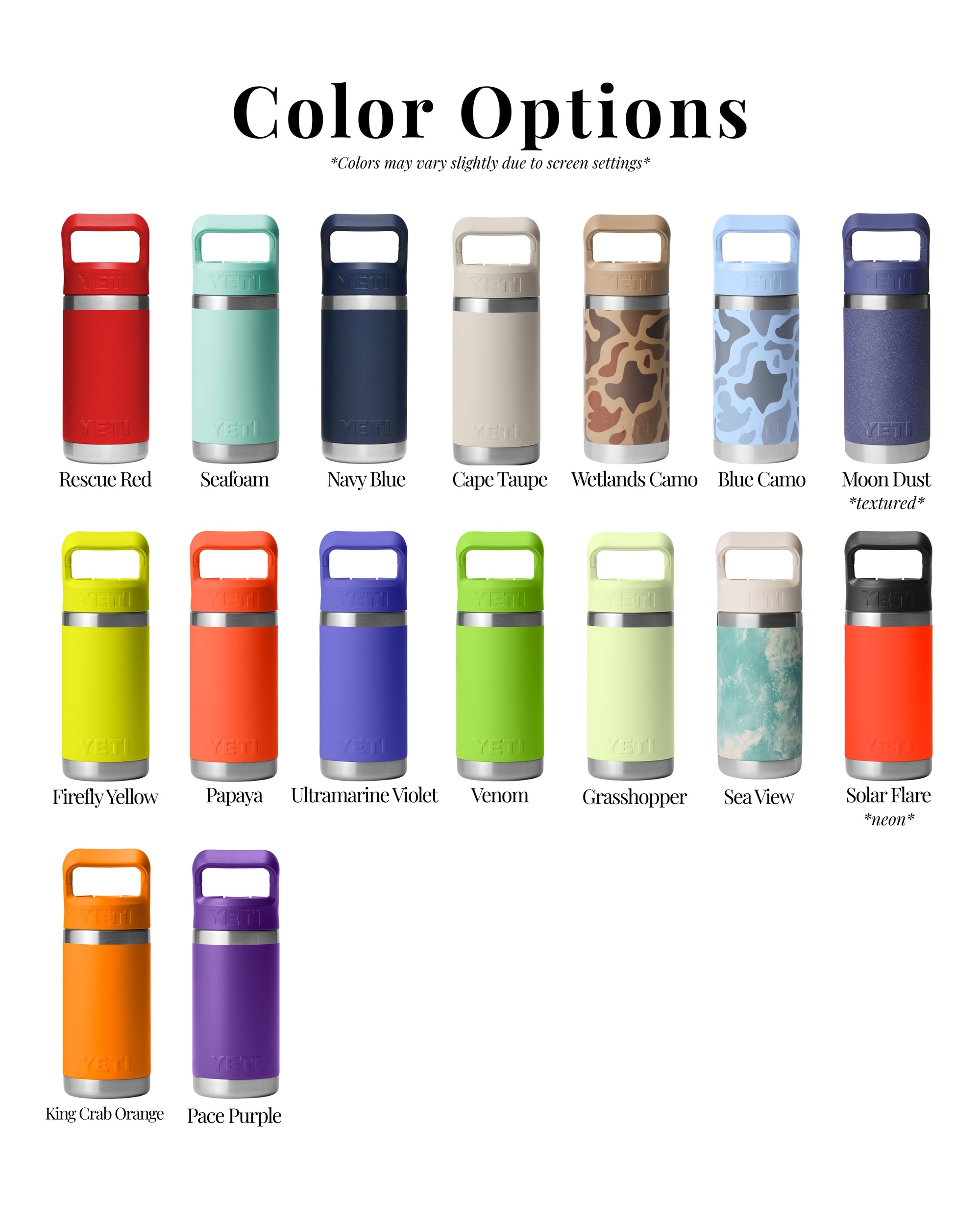 Color options