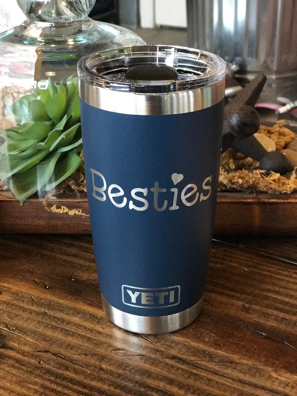 Laser Engraved Authentic YETI Rambler - SLOTH LOVE