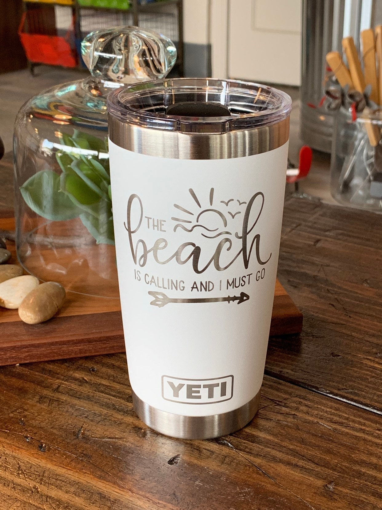 Yeti 20 Oz. Rambler With FREE Laser Engraved Personalization 