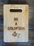 9" x 6" Bamboo Bar Cutting Board - Be a Goldfish - ImpressMeGifts