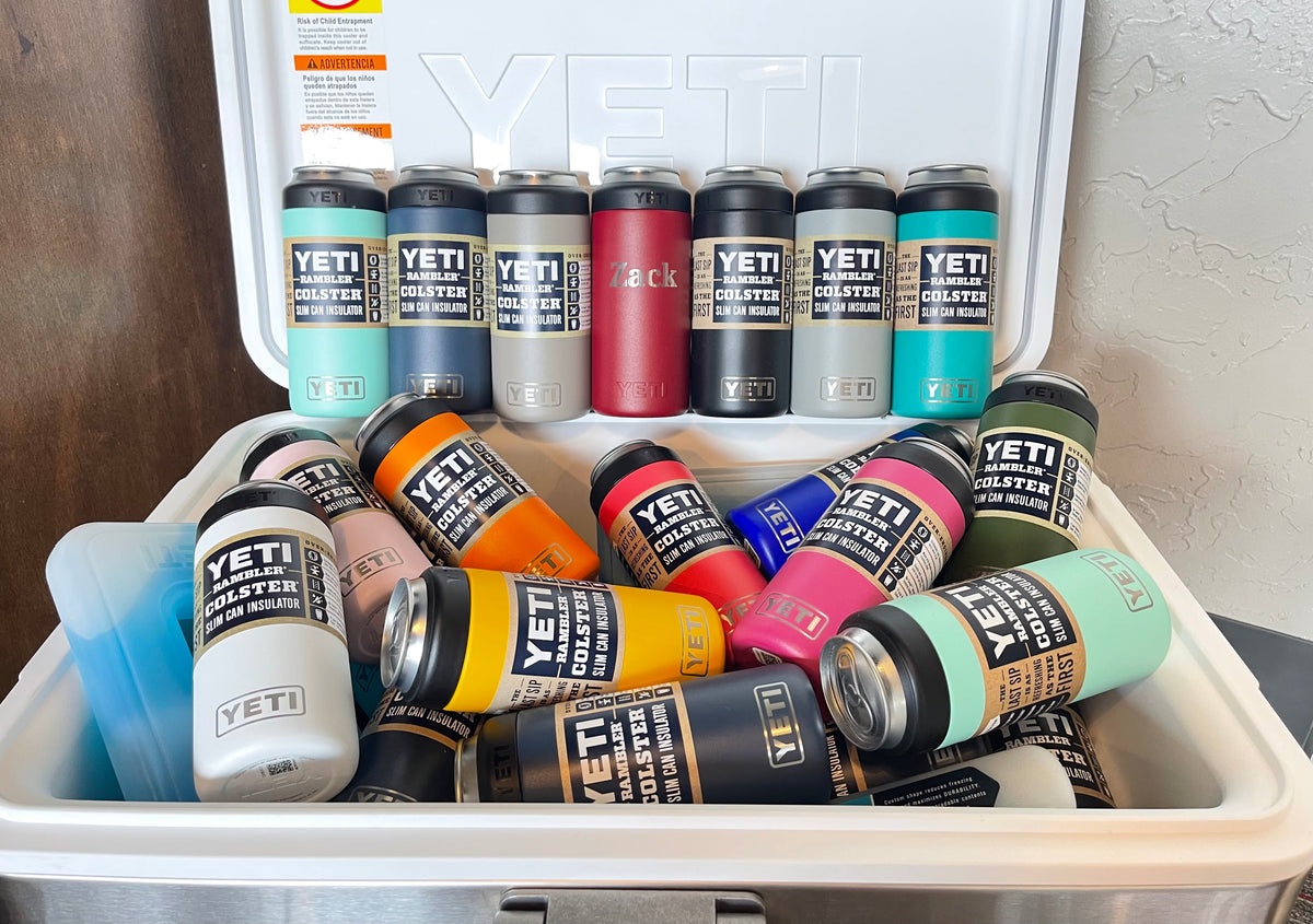 YETI Rambler 12-oz. Colster Slim Can Cooler - Black