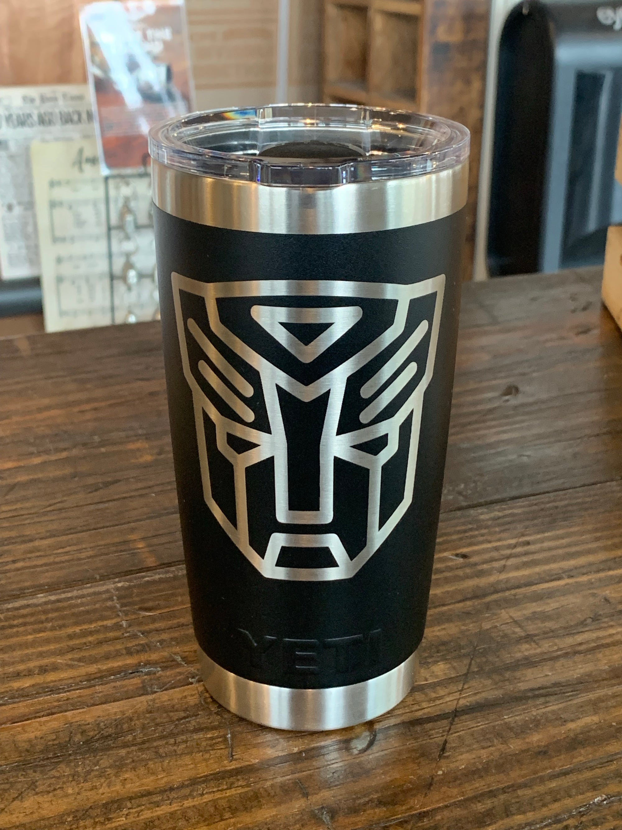 Laser Engraved Authentic YETI Rambler - OPTIMUS PRIME - ImpressMeGifts