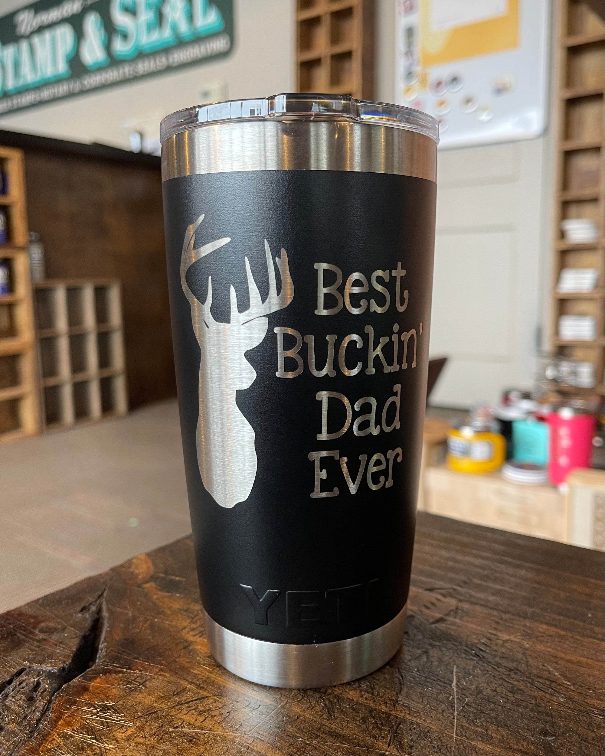 Personalized Father's Day YETI Rambler Tumbler Dad Established Engraved YETI  Personalized Father's Day Gift Husband Gift New Dad 