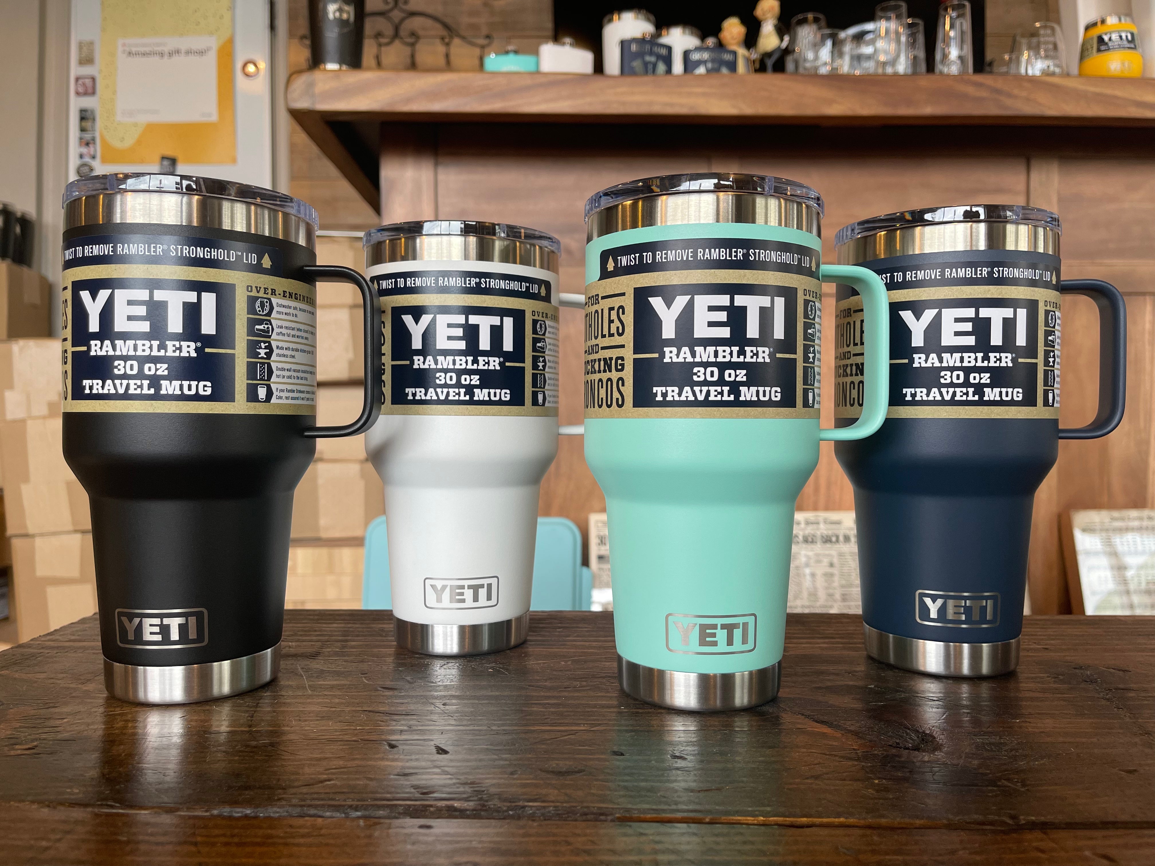 PERSONALIZED Authentic 30 oz Yeti Travel Mug - LASER ENGRAVED  Laser engraved yeti rambler 30oz travel mug (marine corps) main image 0