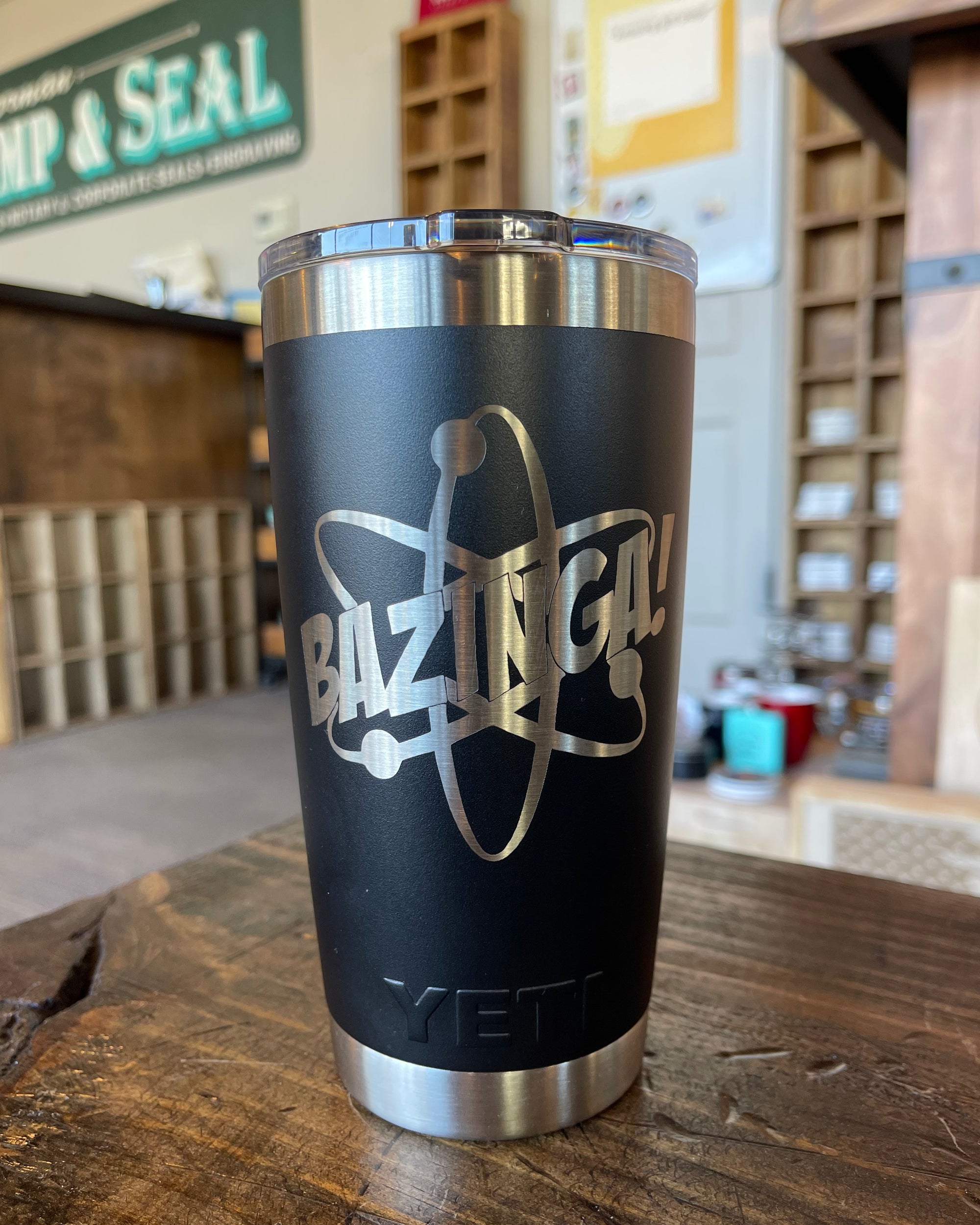 Laser Engraved Authentic YETI Rambler - LIFE is Better at the LAKE -  ImpressMeGifts